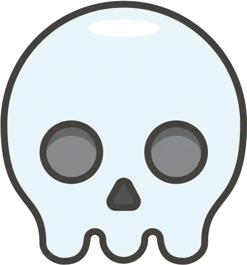 Skull Emoji Png Transparent