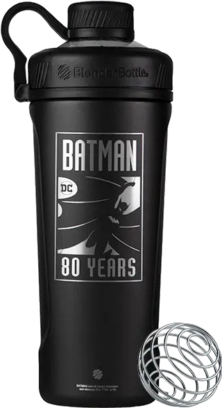 Batman 80th Anniversary Radian Captain America Blender Bottle Png Batman Mask Png