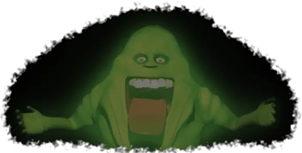 Halloween Projection Green Ghost U2013 Cmstudios Cartoon Png Slimer Png