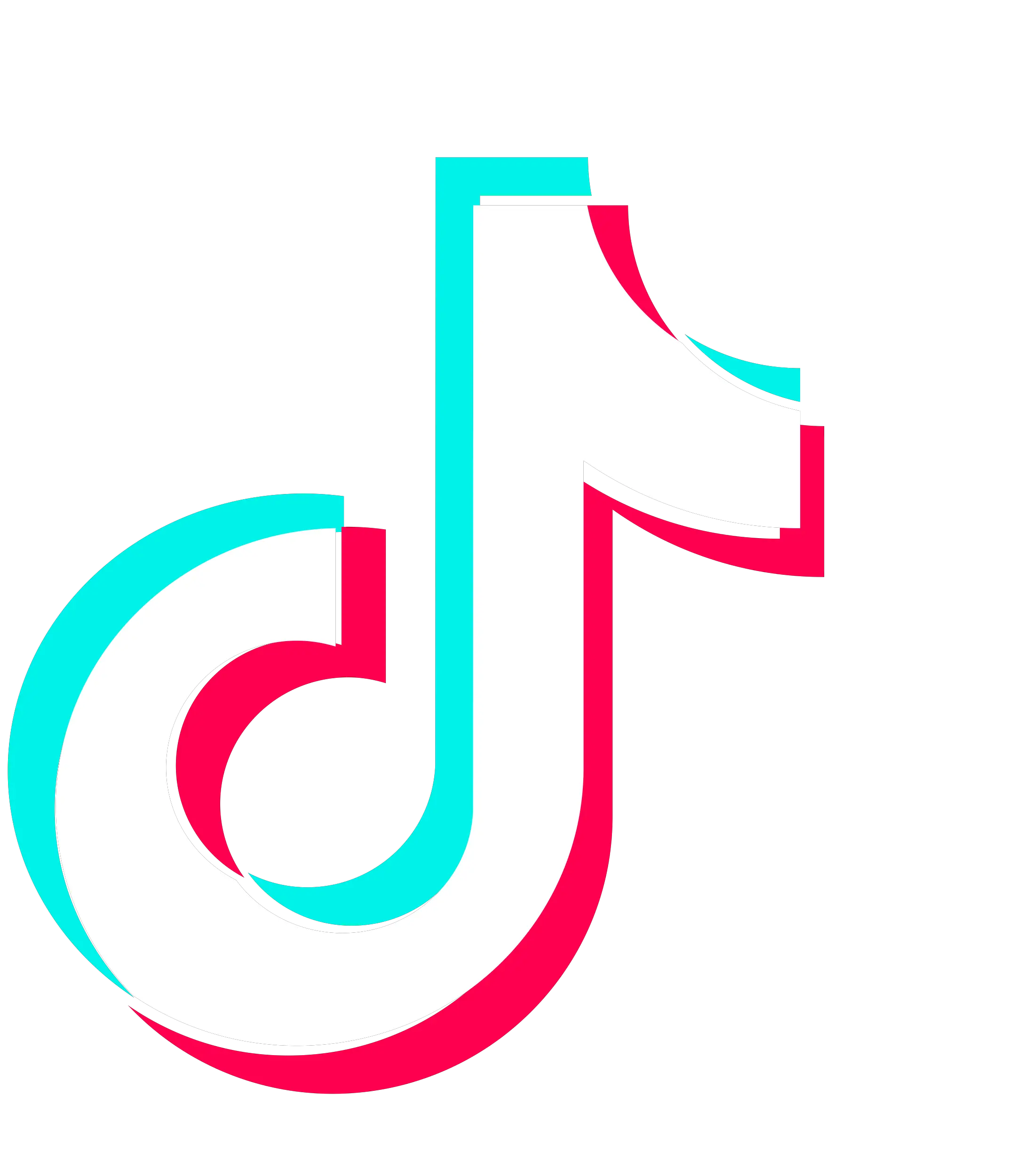 Logo Tiktok 3d Png