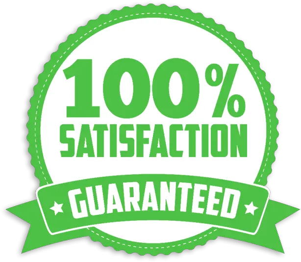 Carpet Cleaning Label Png Satisfaction Guaranteed Logo