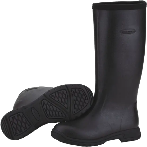 Rain Boot Transparent Png Mart Muck Breezy Tall Boot Black Boots Png