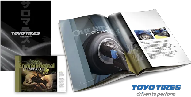 Brochures Graphic Design Services Nsw Horizontal Png Toyo Tires Logo