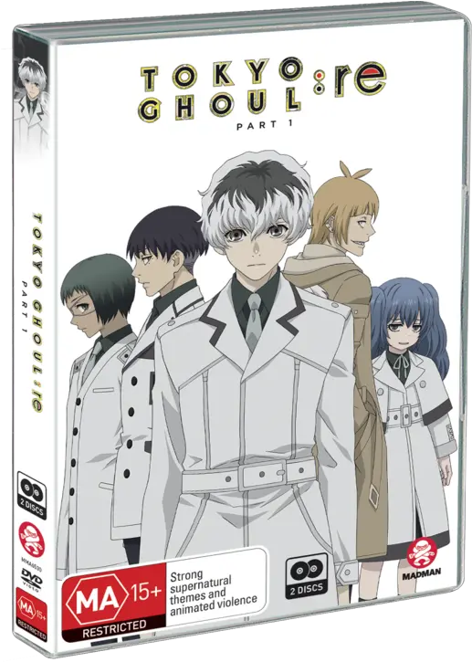 Tokyo Ghoulre Season 3 Part 1 Eps 12 Dvd Png Tokyo Ghoul Transparent