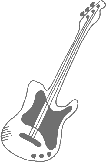 Download Guitar Transparent Png Guitar Doodle Transparent Bass Guitar Guitar Transparent Background