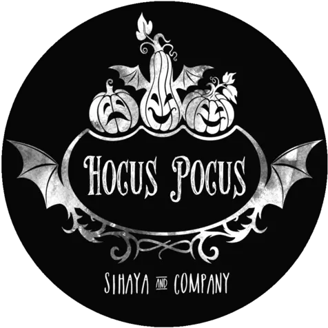 Hocus Pocus Candle By Sihaya U0026 Co Label Png Hocus Pocus Png