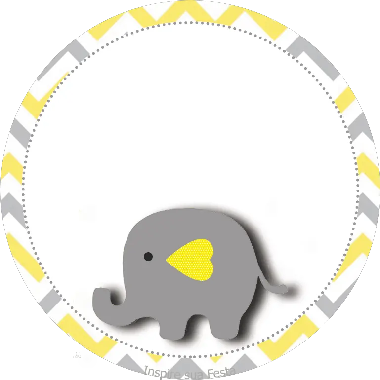 Baby Shower Yellow Elephant Grey Party Grey Elephant Baby Background Png Baby Shower Png png
