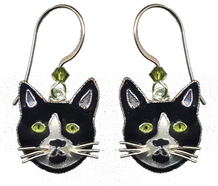 Cat Face Earrings U2014 Bamboo Jewelry Png