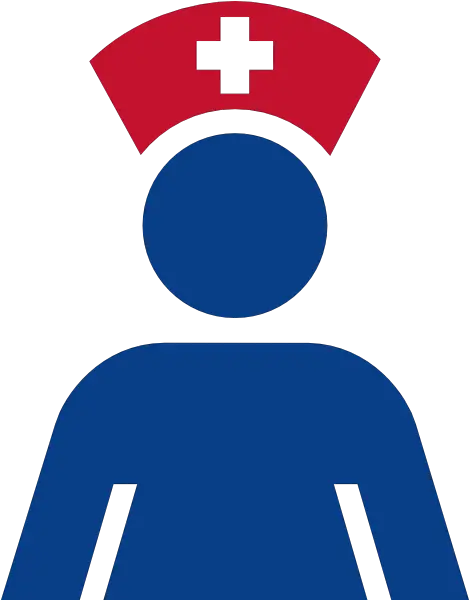 Nurse Blue Png Transparent Image Icon For Care Staff Nurse Icon Free
