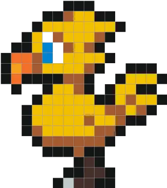 Chocobo Stardew Valley Junimo Pixel Png Chocobo Png