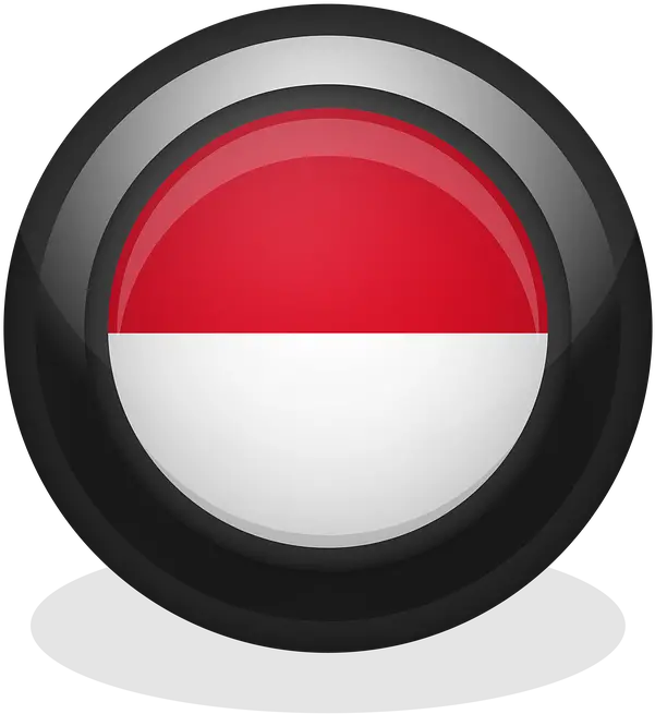 Indonesia Flag Pin Dot Png National Icon