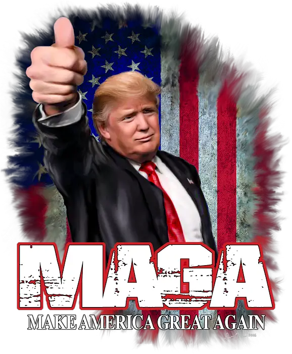 Maga Shower Curtain Suit Separate Png Make America Great Again Transparent