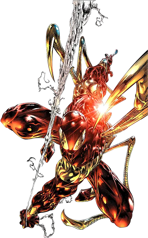 Download Iron Spiderman Picture Hq Png Image In Different Comic Iron Spider Png Spiderman Png