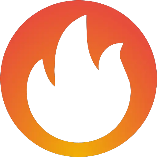 Cropped Vertical Png Flame Icon Png