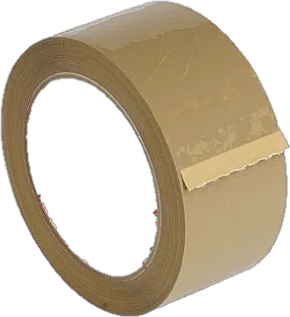 Packing Sealing Tan Tape 2u0027 1 Roll Png Piece Of