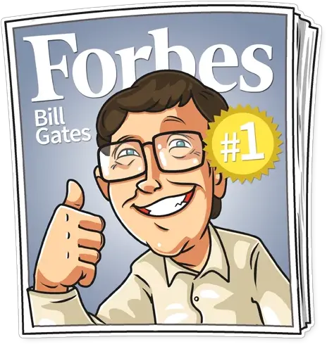 Sticker Png Bill Gates Transparent