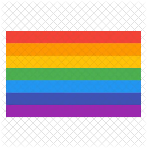 Lgbt Flag Icon Of Flat Style Colorfulness Png Gay Flag Png