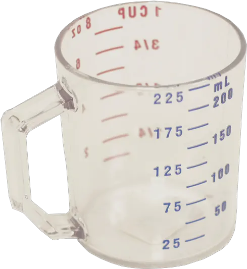 Download 1 Cup Measuring Cup Png Measuring Cup Png