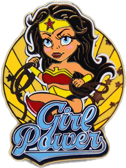 Wonder Woman Enamel Pin It Patch Cartoon Png Wonder Woman Png