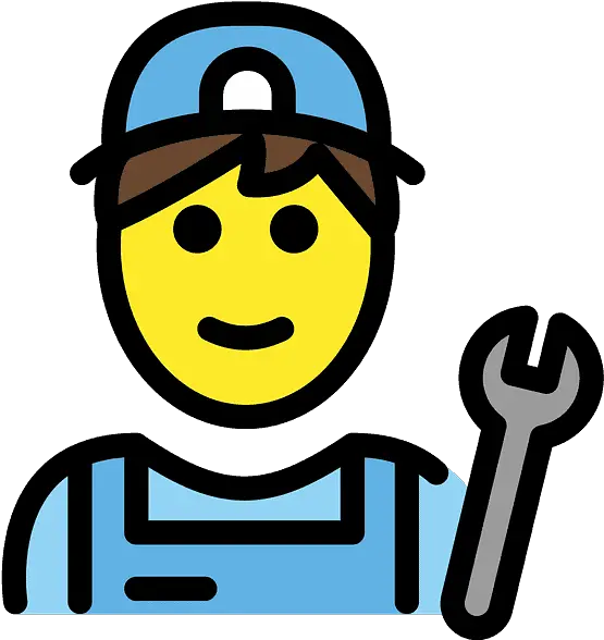Mechanic Emoji Clipart Mechaniker Clipart Png Emojis Png Download