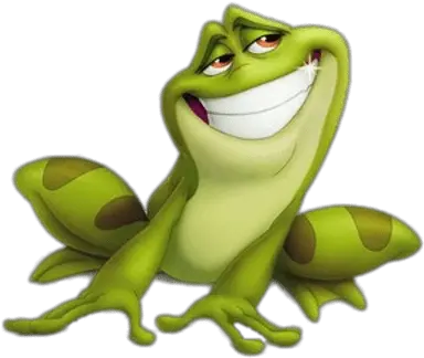 Naveen Frog Appearance Transparent Png Frog From The Princess And The Frog Frog Png