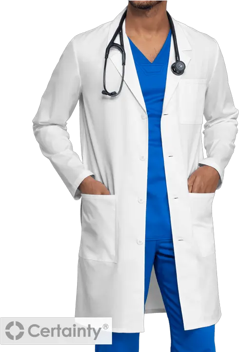 Cherokee Workwear Revolution Tech Menu0027s 4 Pocket Lab Coat 2x White Png Pocket Icon