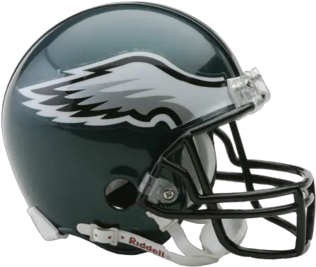 Philadelphia Eagles Mini Replica Helmet By Riddell 2000 Football Helmet Png Philadelphia Eagles Png