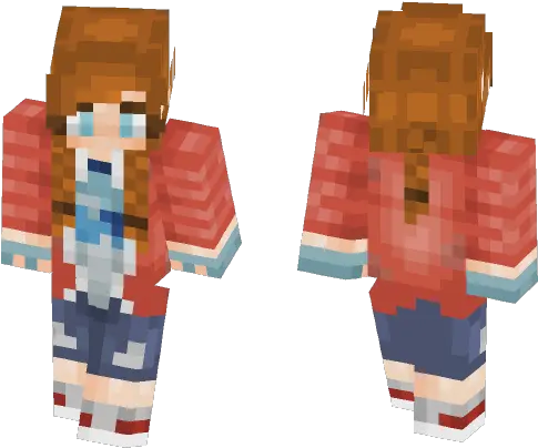 Install Meg Dead By Daylight Skin For Free Minecraft Girl Plaid Skins Png Dead By Daylight Png