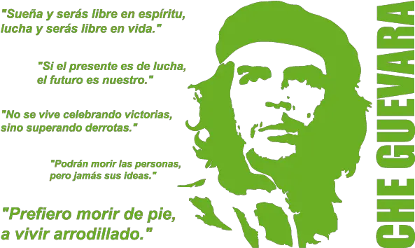 Frases De Che Guevara Stencil Che Guevara Png Che Guevara Png