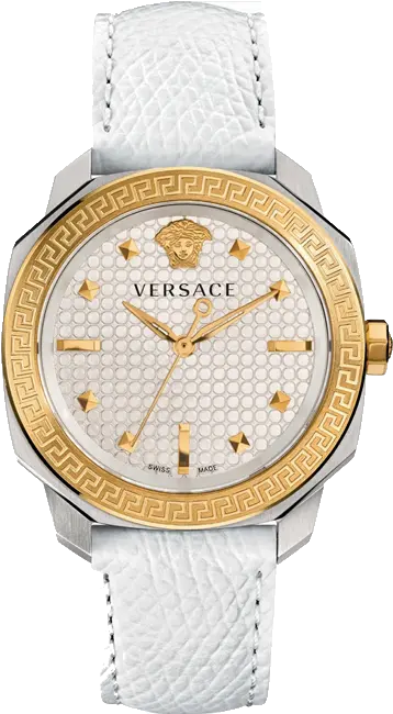 Versace Vqd020015 Dylos Silver Ladies 35mm Versace Watches Swiss Made Png Versace Womens Vmetal Icon Swiss Quartz Stainless Steel