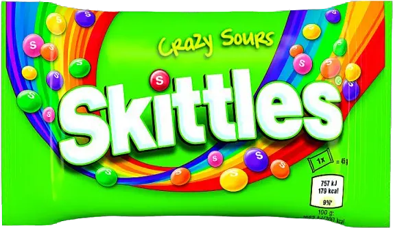 Skittles Crazy Sours Box Choccyshop Banner Png Skittles Logo Png