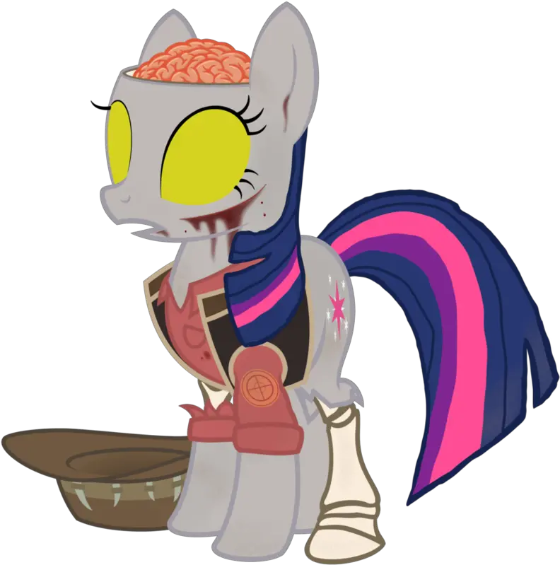 Avastindy Blood Bone Brain Grimdark Grotesque Zombie Pony Brains Png Avast Animated Icon