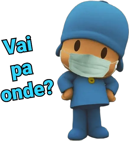 Pocoyo Coronavírus Pocoyo Vai Pra Onde Png Pocoyo Transparent