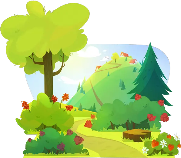 Download Cartoon Forest Png Forest Clip Art Cartoon Forest Png