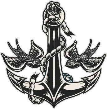 Services Inksanity Tattoo Studio Essential Sticker Png Us Navy Anchor Icon