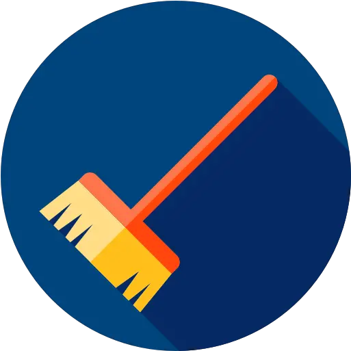 Broom Free Construction And Tools Icons Circle Png Broom Transparent