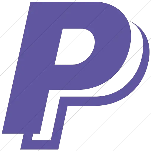 Simple Purple Paypal Icon Graphic Design Png Paypal Logo