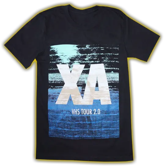 Xa Logo Vhs Tour Tee Active Shirt Png Vhs Logo Png