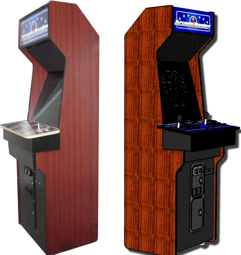 Wood Finish Arcade Cabinet Wood Finish Arcade Cabinet Png Arcade Cabinet Png