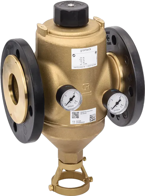 Geno Backwash Filter Mx With Flange Connection Grünbeck Rückspülfilter Png Geno Png