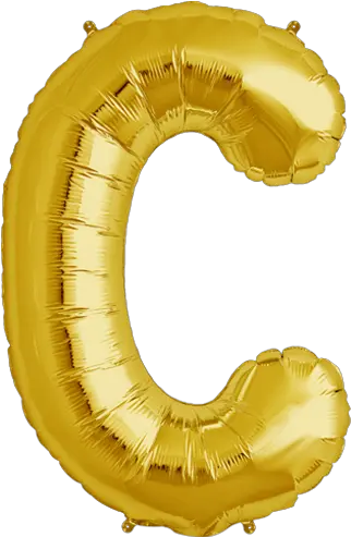 Png Gold Letter C Transparent U0026 Clipart Free Download Ywd Balloon Letters C Letter C Png