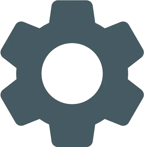 Settings Gear Icon Transparent Png