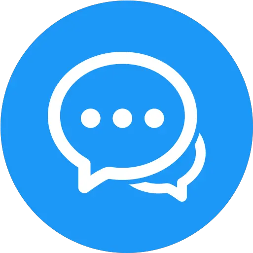 Free Icons Blue Chat Icon Png Chat Icons Png