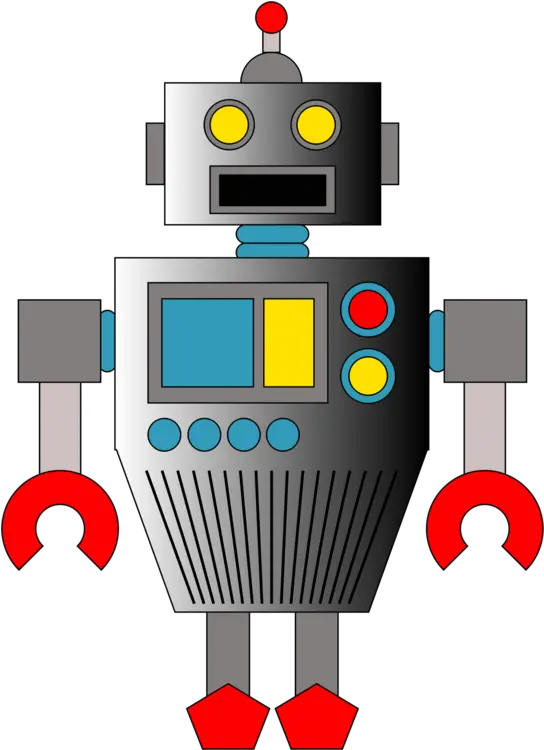 Toyartrobot Png Clipart Royalty Free Svg Png Robot On Graph Paper Robot Clipart Png