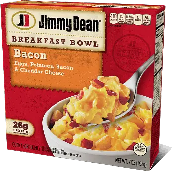 Breakfast Bowl Bacon Jimmy Dean Brand Jimmy Deans Bowl Bacon Breakfast Png Bacon And Eggs Icon