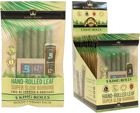 11 Best Cbd And Hemp Blunt Wraps Organic And Vegan King Palm Box Png Weed Blunt Png