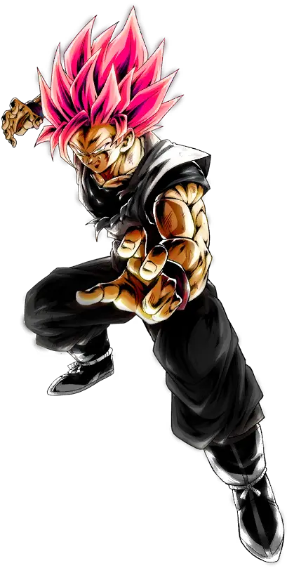 Back Fictional Character Png Goku Black Rose Png