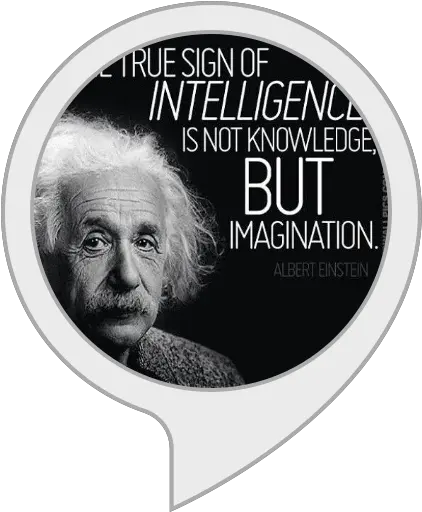 Amazoncom Albert Einstein Quotes Alexa Skills Wall Clock Png Einstein Png