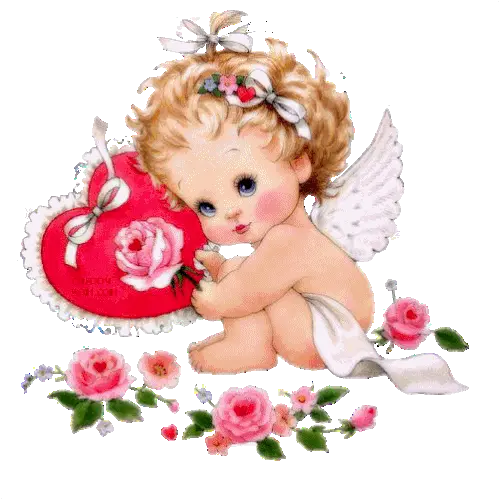 Angel Sticker Angel Discover U0026 Share Gifs Un Angel Con Un Corazon Png Angel Icon Tumblr