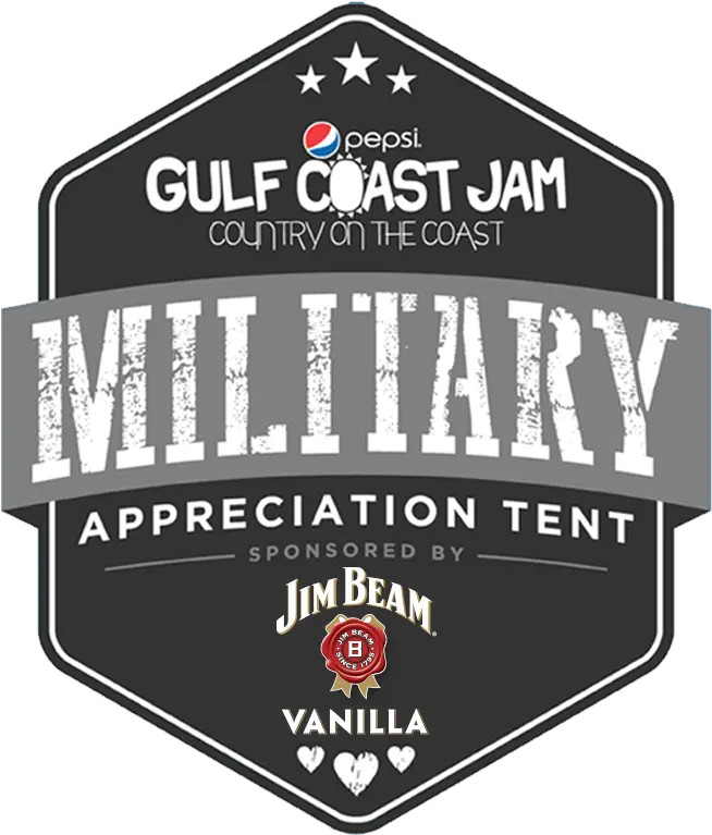 Pepsi Gulf Coast Jam Military Appreciation Tent Returns Daita Hachiman Shrine Png Jim Beam Logo